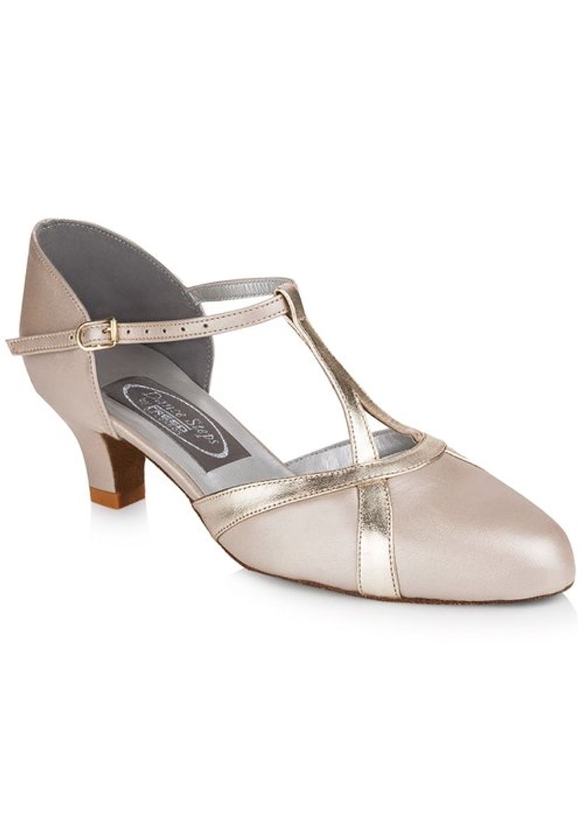 Nancy Freed farge champagne / gull ekstra bredde